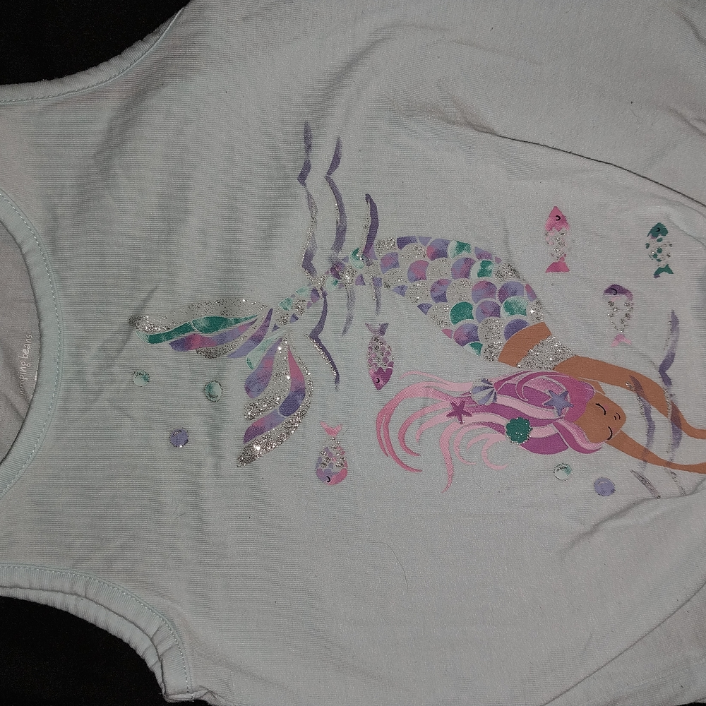 Mermaid Fish Tank Decoration - Multicolor - Picture 2 of 8